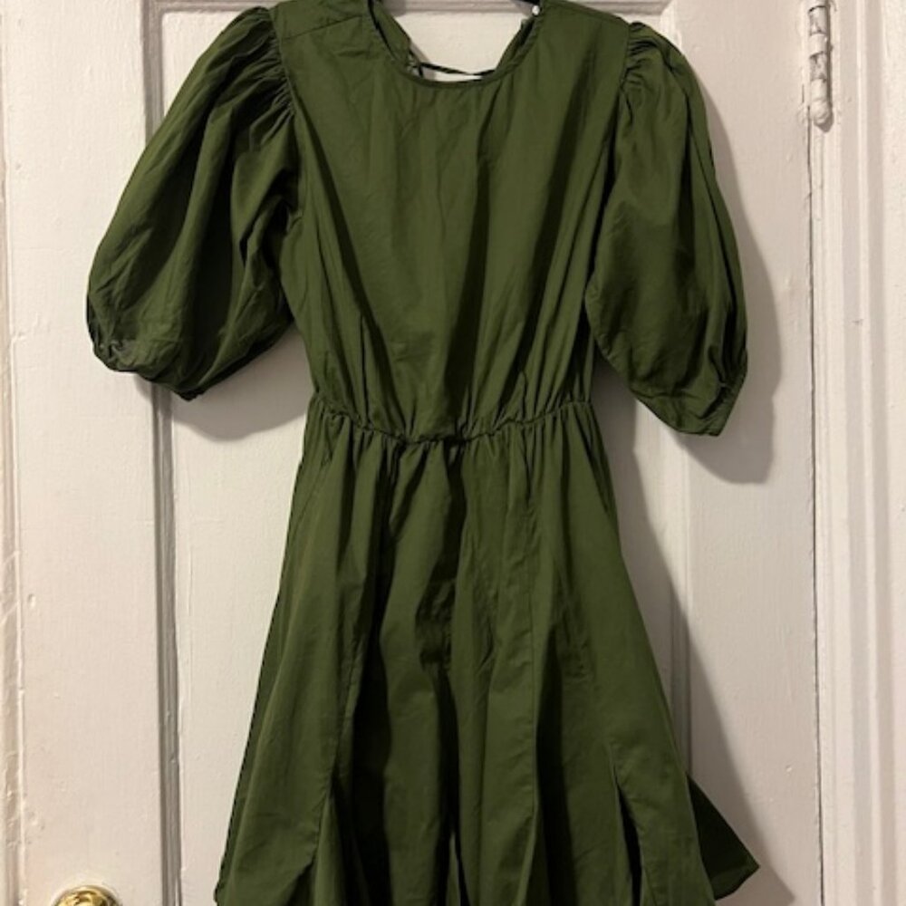 Rhode Green Mini Dress